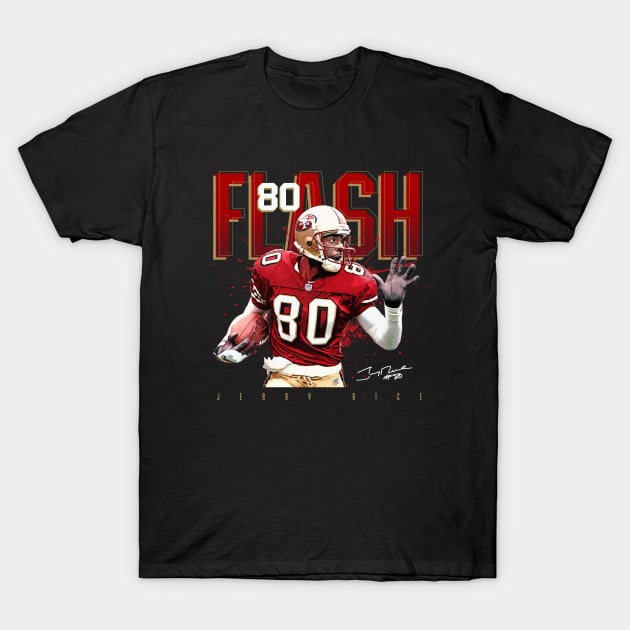 Jerry Rice T-Shirt by Juantamad